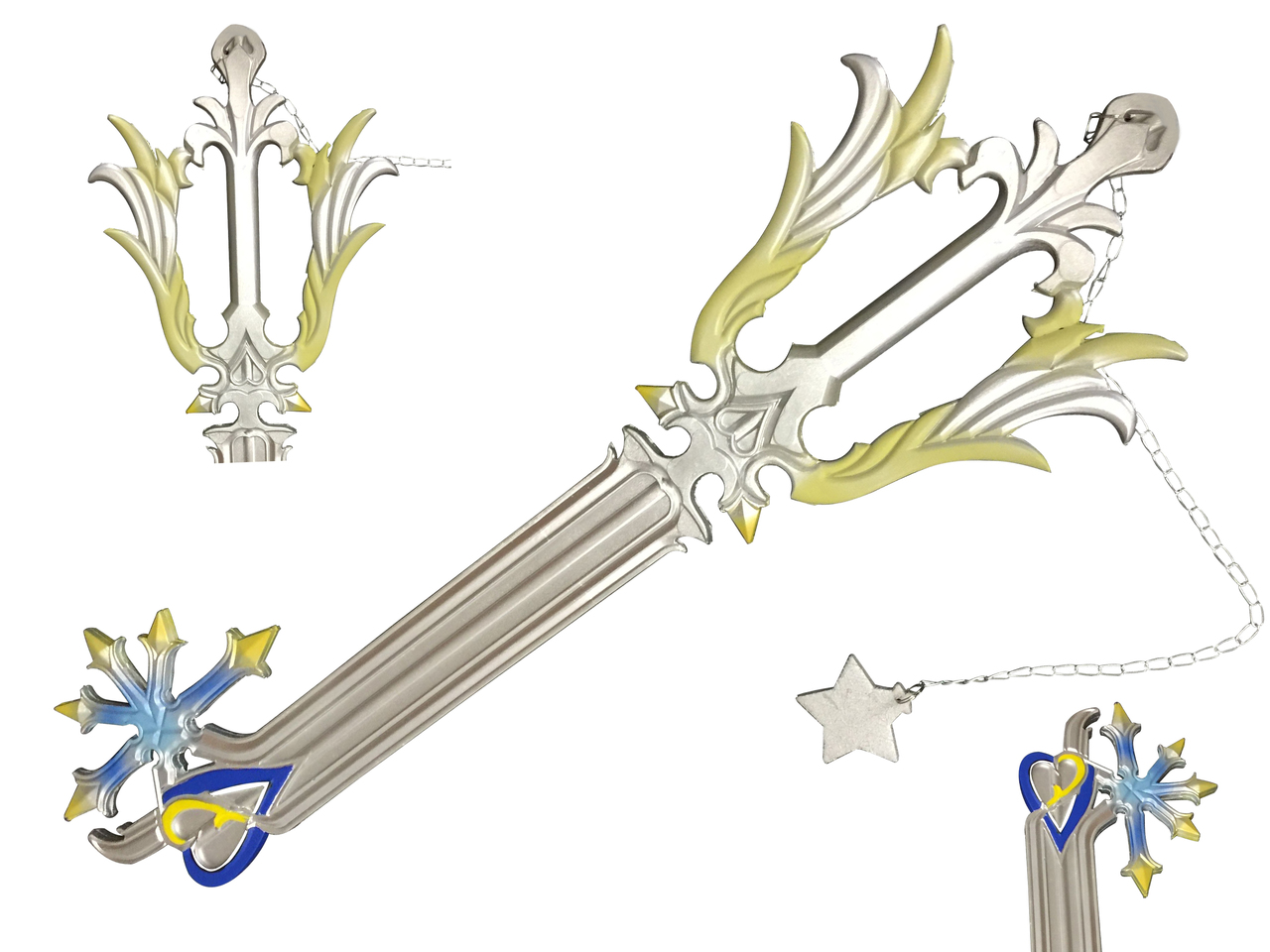 Kingdom Hearts Keyblade FOAM Honor Magic Enhancer Key Sword LARP