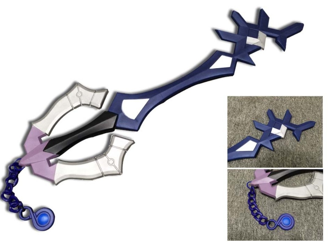 Kingdom Hearts Rainfell FOAM Aqua's Keyblade