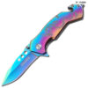 Tac Force Titanium Color Dragon Strike Spring Assisted knife