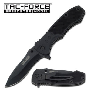 TAC FORCE Black Mamba Tactical Operators Knife Assisted Opening