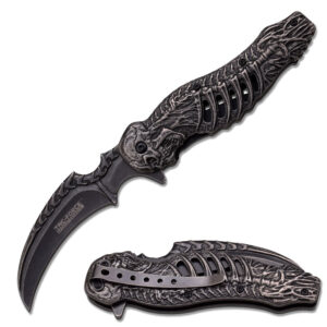 TAC-FORCE SPRING ASSISTED SKELETON KNIFE LIMITED EDITION