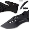 Tac-Force Folding Tracker Blade Tactical & Rescue Pocket Knife All Black