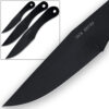 Jack Ripper Black Trifecta Knives Set 3Pcs Throwers All 3 Sizes Extremely SHARP