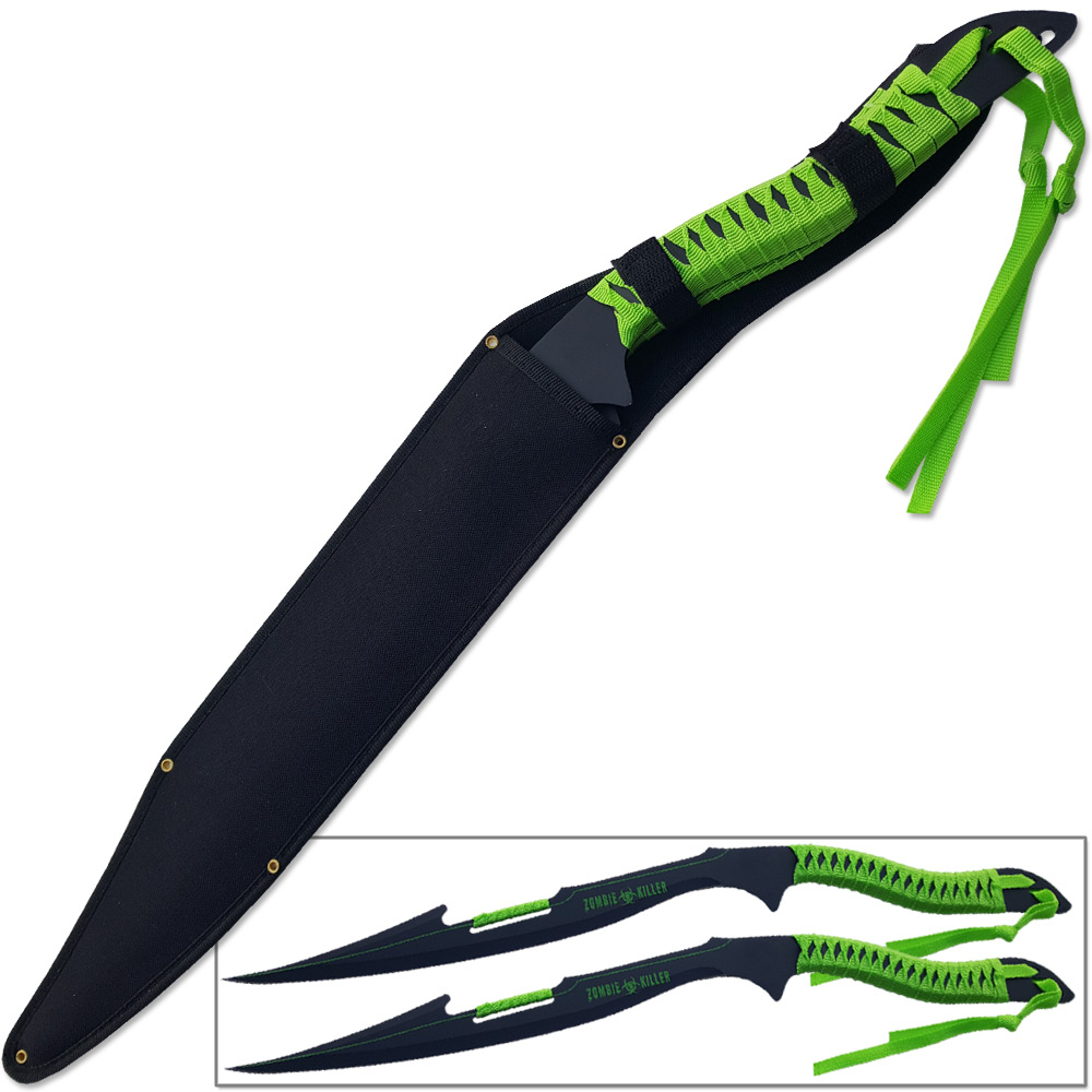 Case of 6pcs Zombie Armageddon Cutter War Blade Set