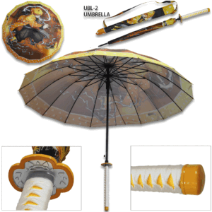 DEMON SLAYER -Kaiga Ku Automatic Folding Umbrella