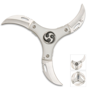 TRIPLE THREAT Folder  - 3 BLADES Sliver