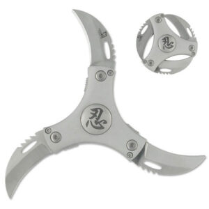 Cyclone 3 Bladed Knife Silver