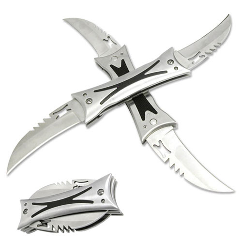 Rebel Force Twin Lock Blade (Silver)