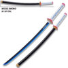 DEMON SLAYER - Zisu Wood New Anime Replica Cosplay  Sword w/Plastic Scabbard