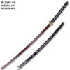 54" One Piece Anime Roronoa Zoro Shusui WOOD Katana w/ Plastic Scabbard O Wazamono Sword