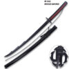 Japanese Cosplay Best Anime Kurosaki Wood Sword And Plastic Black Scabbard