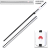 Sasuke Kusanagi Grass Cutter White Wood Ninja Sword Katana Cosplay Straitblade w/Plastic Scabbard