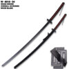 54" Best Anime Hero Wood Sword And Black  Scabbard