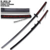 54" Best Anime Hero Wood Sword And Black  Scabbard