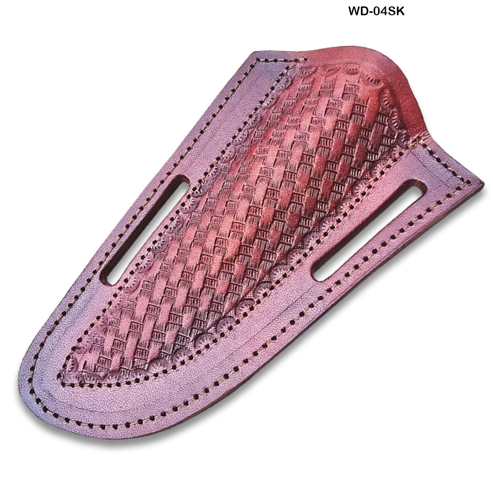 Trailfire Tactical Survival Fixed Blade Knife D2 Steel Micarta Wood Handle