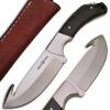 WHITE DEER Guthook Ranger Series J2 Steel Skinner Knife Buffalo Horn Grip