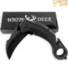 White Deer Extreme Defense Emergency Tactical Karambit Knife Assisted Open Black
