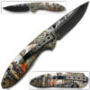 White Deer Hunter's Dream Knife Lightened Assisted Open