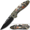 White Deer Hunter's Dream Knife Lightened Assisted Open