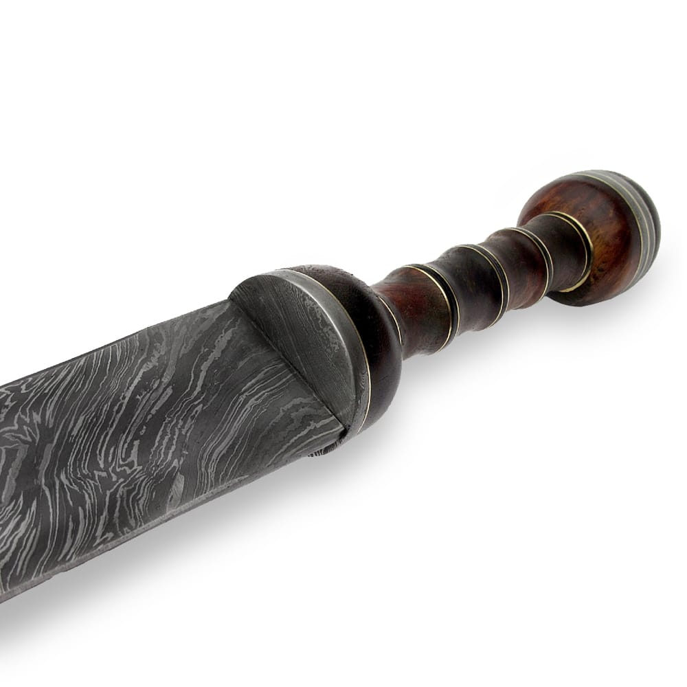 Historical  Custom Made Damascus Steel Gladiator Sword