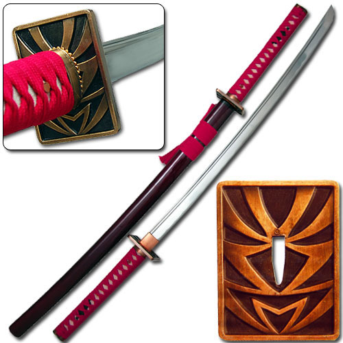 Japanese Anime Renji Abarai Unawaken Handmade Katana