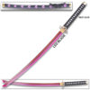 Roronoa Zoro's Shusui One Piece Anime Sword Red Hamon LED Light-Up Wood Blade!