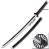 DEMON SLAYER - Wood TANJIRO Kamado Black NICHIRIN Sword LED Light-Up Wood Blade!