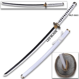 Wado Ichimonji Kuina One Piece Roronoa Zoro White Sword LED Light-Up Wood Blade!