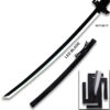 Best Anime Hero Wood Sword And Plastic Black Scabbard LED Light-Up Wood Blade!