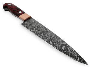 White Deer Pakkawood Paring Knife Pro Chef Cutlery Damascus Steel 1095 HC