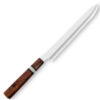 White Deer Japanese Shape Long 17.5" Kitchen Chef Knife Drop Point