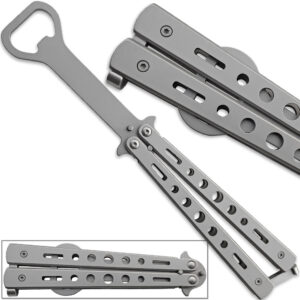 Butterfly Trainer Bottle Opener Balisong Knife Style Bartender