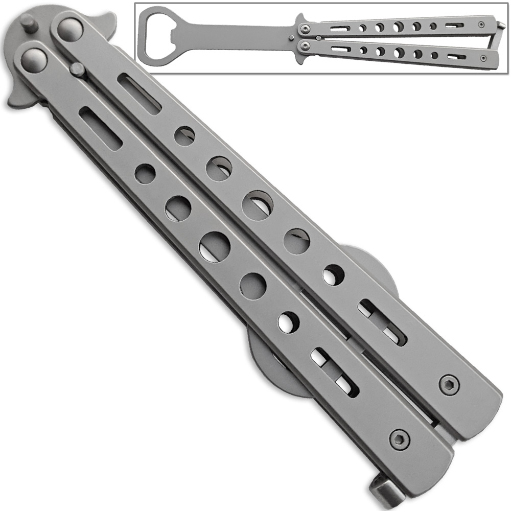Butterfly Trainer Bottle Opener Balisong Knife Style Bartender