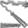 Bottle Popping Balisong Training Butterfly Knife Style Can Openr