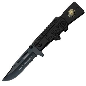 Legal Automatic' Knife "Police" M-16 Style Spring Assist