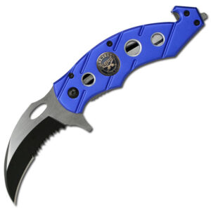 Sniper " Karambit Rescue Folder Spring Assisted Knife