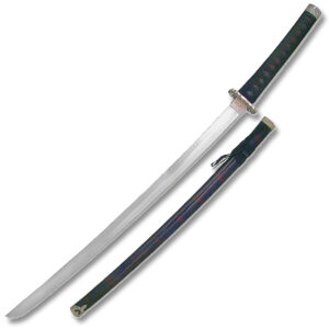 Burgundy Scabbard  Samurai  Katana Sword
