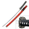 RED DRAGON SCABARD SAMURAI SWORD 40" OVERALL