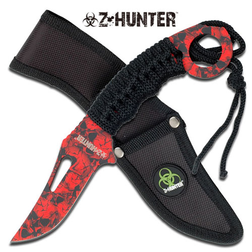 Z-HUNTER ZB-041RD FIXED BLADE KNIFE 8.5" OVERALL