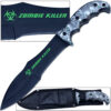 Zombie Outbreak Response Knife Hybrid Extreme Full Tang 12.5in Grey Survival EDC