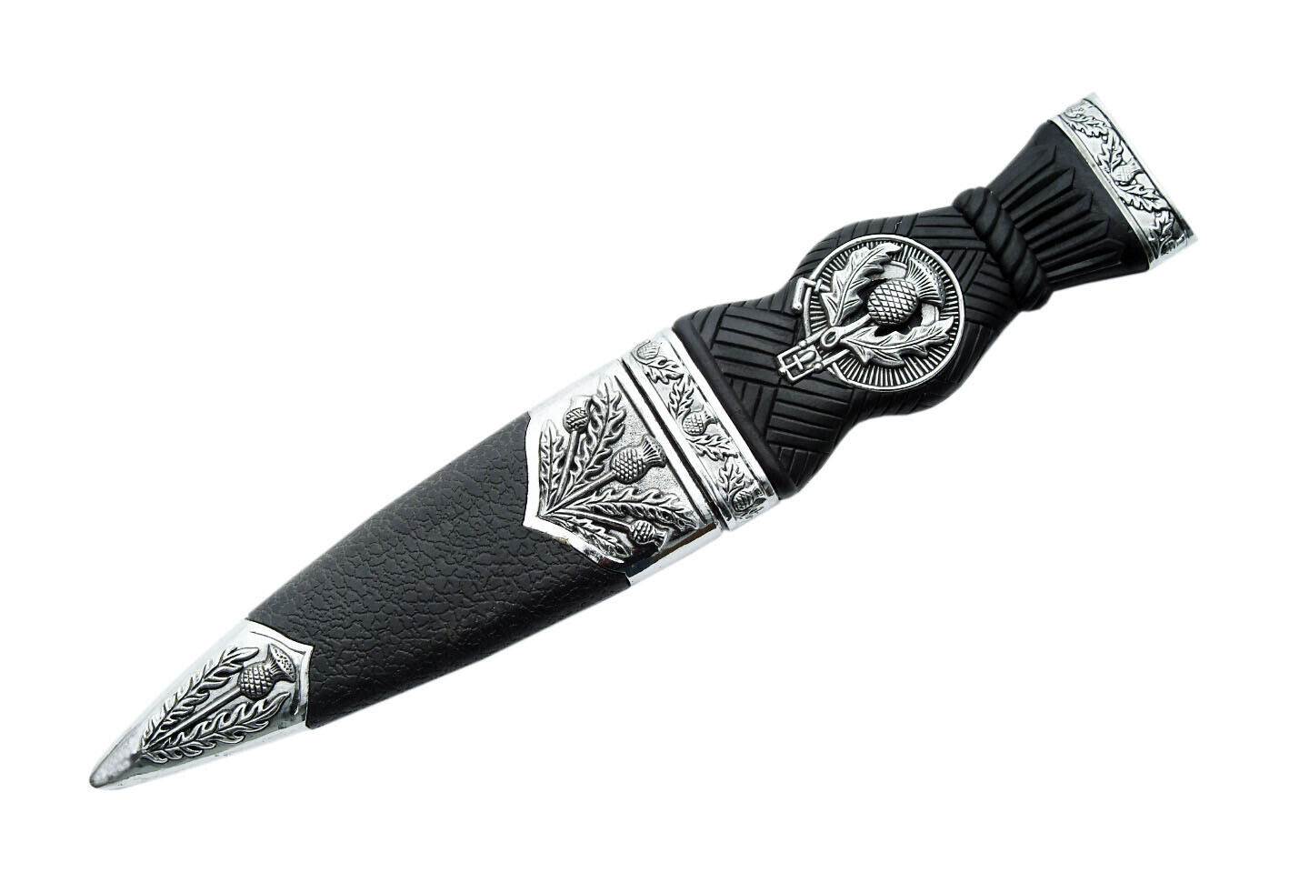 HISTORICAL SHORT SCOTTISH DIRK DAGGER BLACK